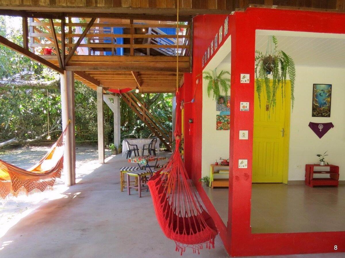Casa Estilosa E Rustica Com Vista Para O Por Do Sol Da Ilha Do Mel! Zewnętrze zdjęcie