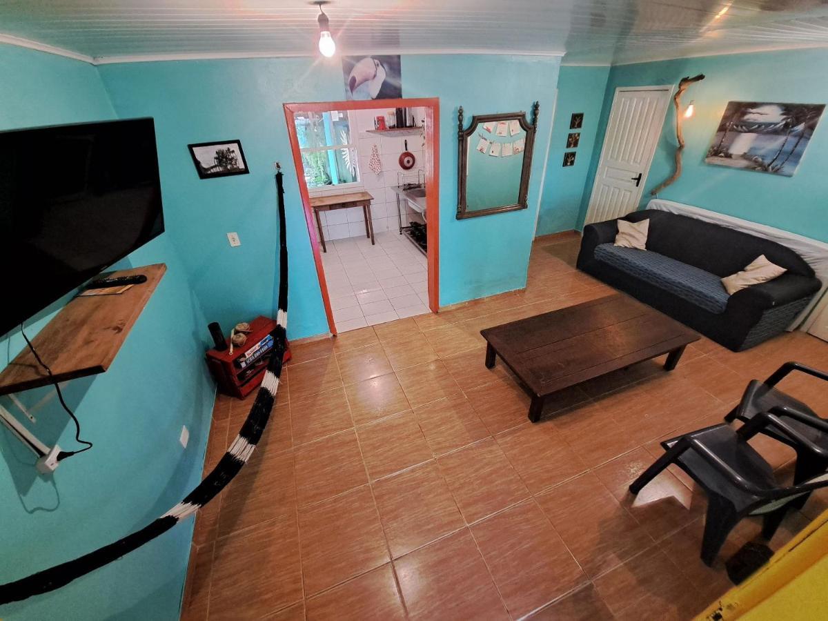 Casa Estilosa E Rustica Com Vista Para O Por Do Sol Da Ilha Do Mel! Zewnętrze zdjęcie