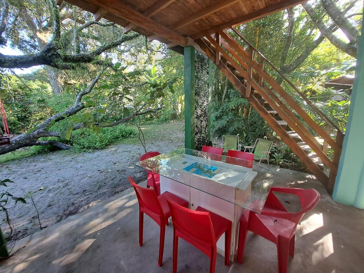 Casa Estilosa E Rustica Com Vista Para O Por Do Sol Da Ilha Do Mel! Zewnętrze zdjęcie